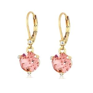 Kate Spade rise and shine drop Earrings rose pink